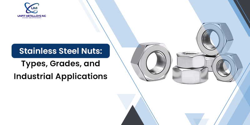 Stainless Steel Nuts: Types, Grades, and Industrial Applications