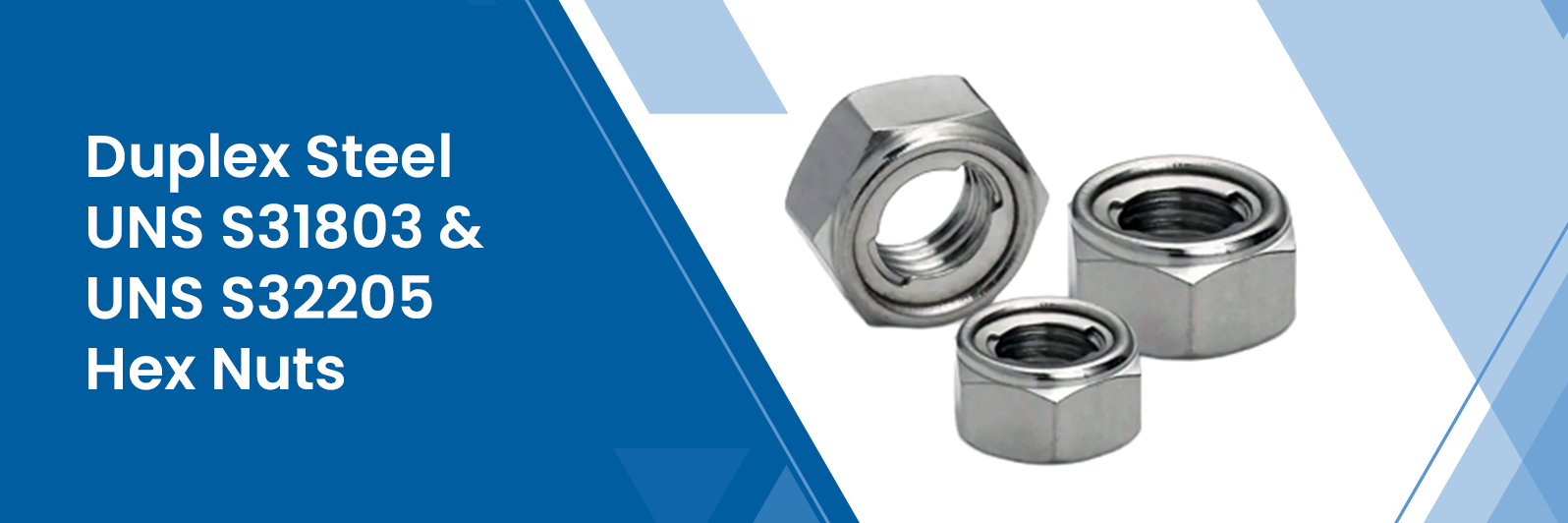 Duplex Steel S31803/S32205 Hex Nuts