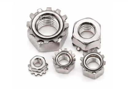 Incoloy Alloy 800 Keps-K lock nuts supplied by Unifit Fastener