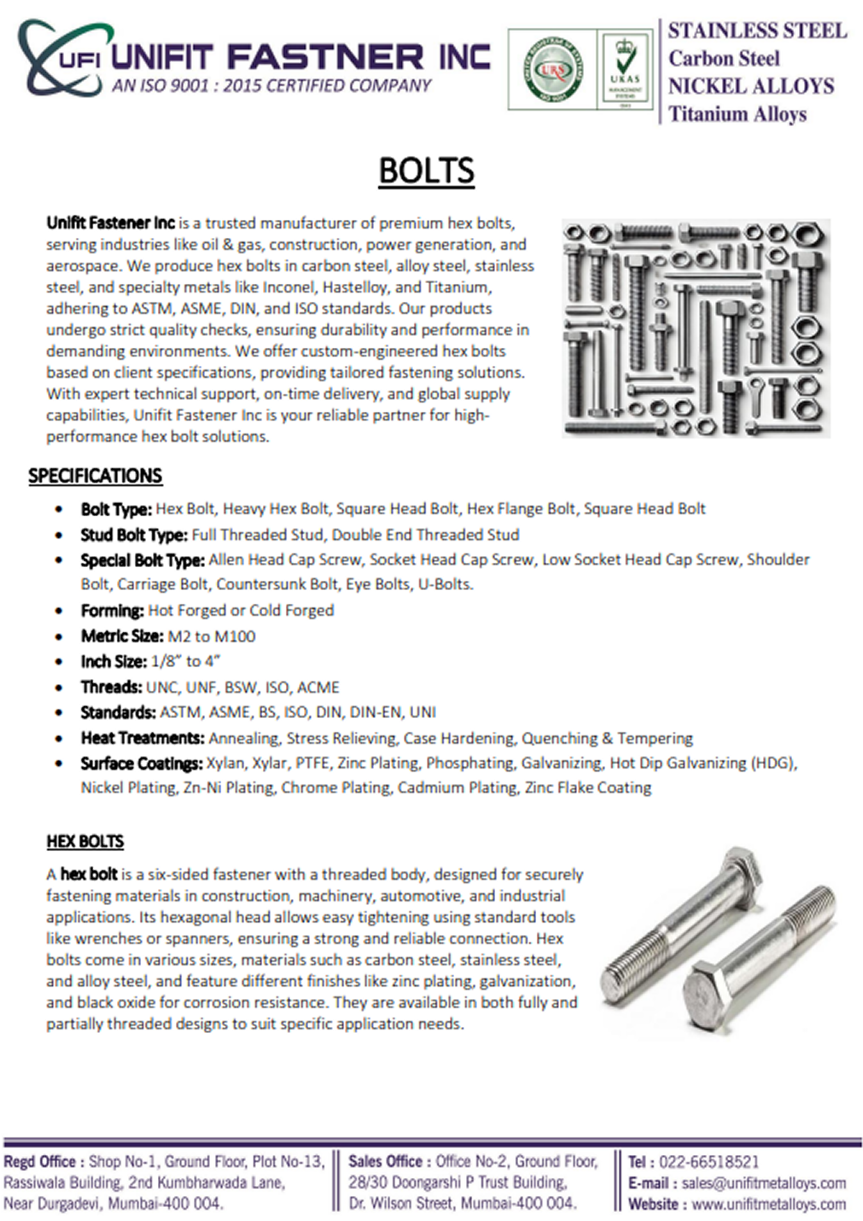 Fasteners